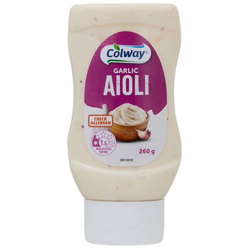 Front shot 2, Garlic Aioli 260g