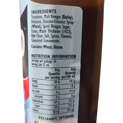 Nutrients 1, Sauce Original 390ml