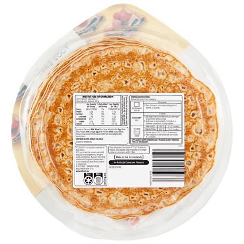 Front shot 2, Sweet Crepes 8 Pack 480g