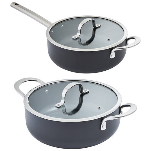 Group 1, Hard Anodised Casserole Pot or Saute Pan