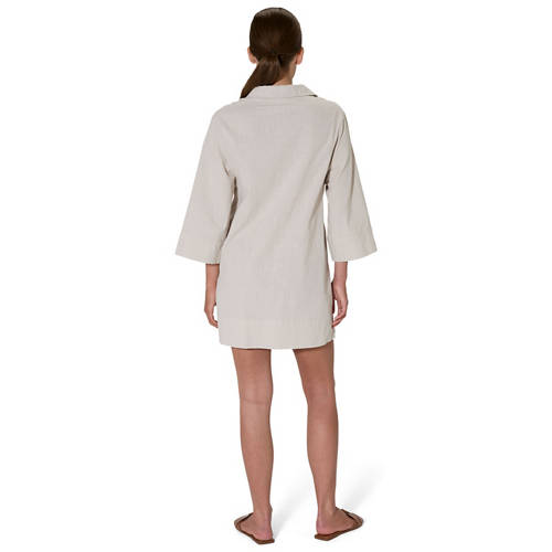 Front shot 2, Longline Beach Cover Up