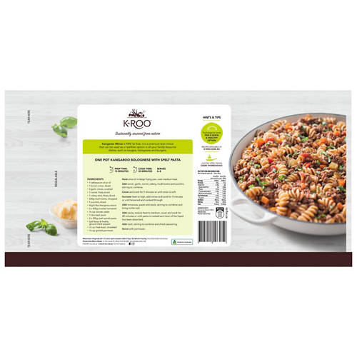Front shot 2, Kangaroo Mince 1kg