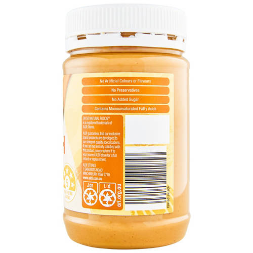 Front shot 3, Natural Peanut Butter Smooth 375g