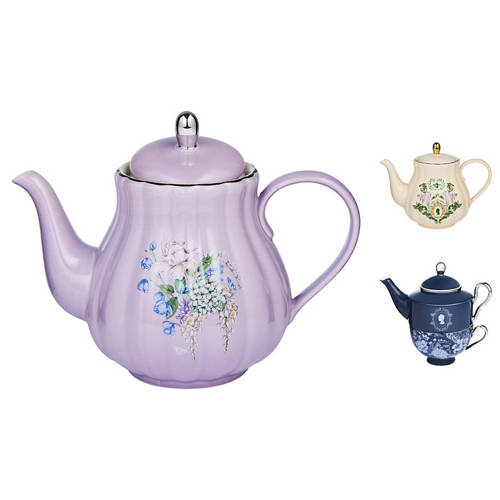 Group 1, Bridgerton Scalloped Tea Pot or Tea For One