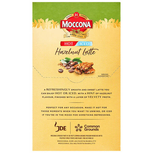 Front shot 3, Hot/Iced Coffee Vanilla Latte 8 Pack 142.4g