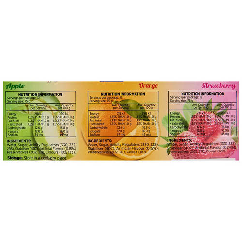 Nutrients 1, Jelly Drinks 900g