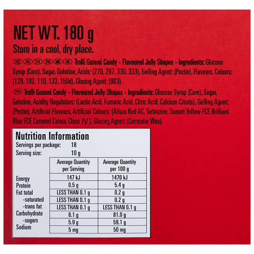 Ingredients 1, Christmas Stocking 180g