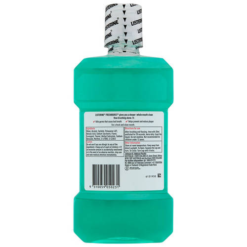 Front shot 2, Freshburst Mouthwash 1L