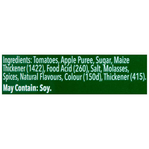 Ingredients 1, BBQ Sauce 2L