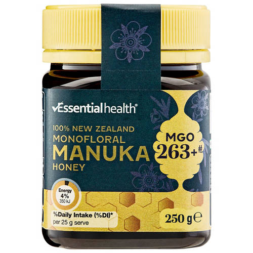 Front shot 2, New Zealand Manuka Honey MGO263+ 250g