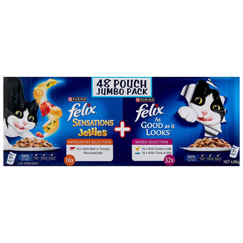 Front shot 2, Cat Food 48 Pack 85g