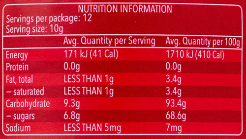 Nutrients 1, Christmas Sprinkles Jar 120g