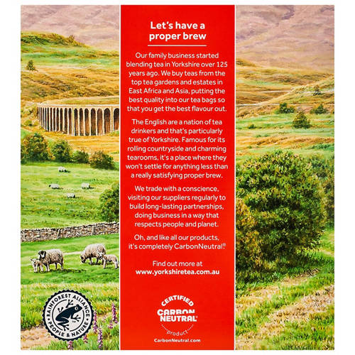 Front shot 3, Yorkshire Tea 100 Pack