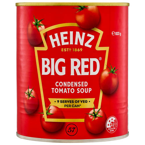 Front shot 2, Big Red Condensed Tomato Soup 820g
