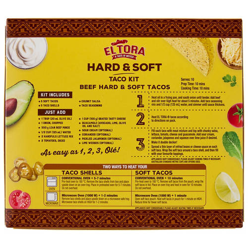 Front shot 3, Hard & Soft Taco Kit 364g