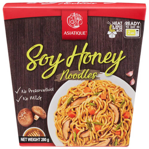 Front shot 2, Soy Honey Noodle Box 280g