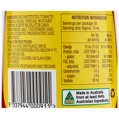 Nutrients 1, Cheeseburger Sauce 500ml