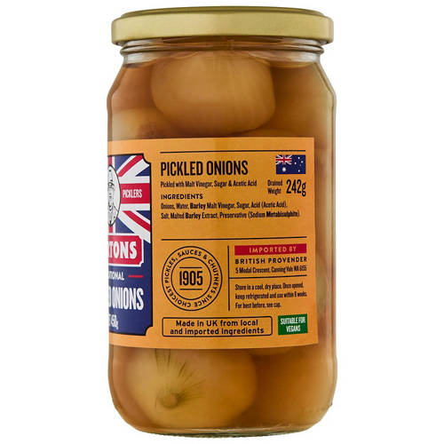 Front shot 3, Pickled Onions 450g