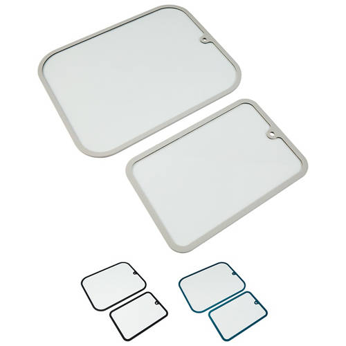 Group 1, Assorted Glass Cutting Boards 2 Pack