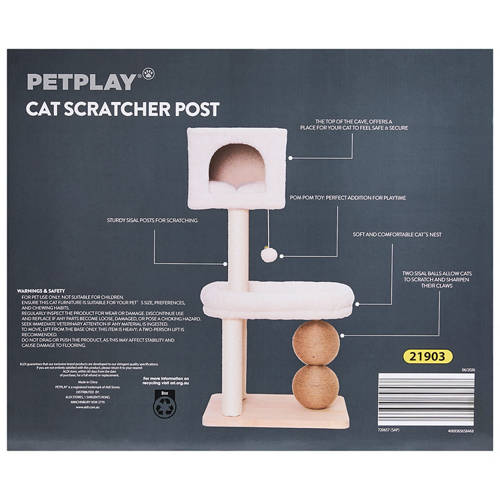 Front shot 4, Cat Scratcher Post