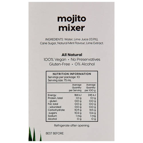 Nutrients 1, Mojito Mixer 750ml