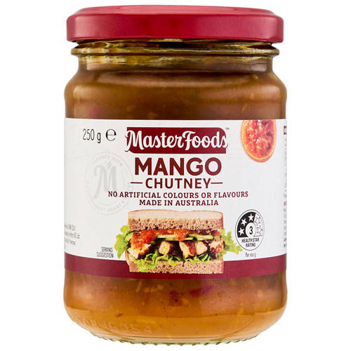 Front shot 2, Mango Chutney 250g