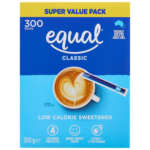 Front shot 2, Sweetener Sticks 300 Pack