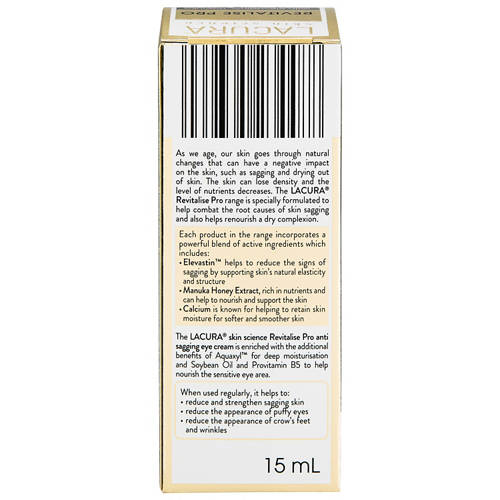 Front shot 3, Revitalise Pro Anti-Sagging Eye Cream 15ml