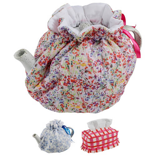 Group 1, Fabric Tissue Box or Tea Pot Cover
