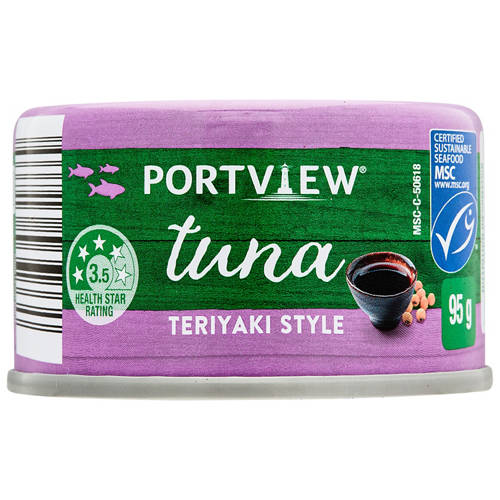 Front shot 2, Flavoured Tuna 95g - Teriyaki Style