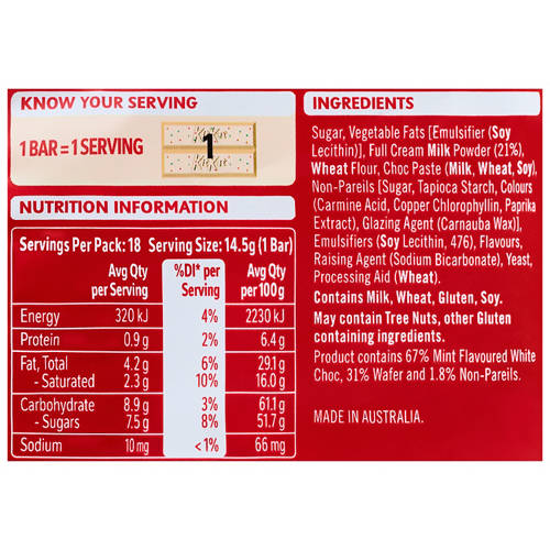 Nutrients 1, Candy Cane Sharepack 260g