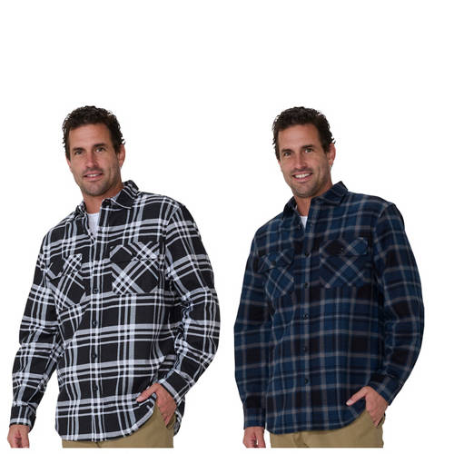 Group 1, Men's Work Flannel Shirt