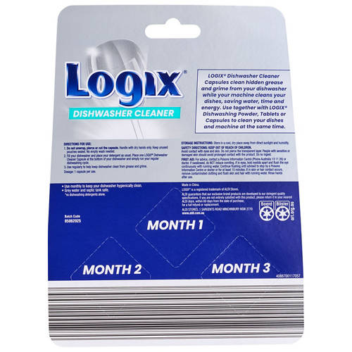 Front shot 2, Dishwasher Cleaner Tablets 3 Pack