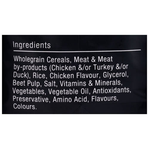 Ingredients 1, Adult Dry Dog Food Chicken & Vegetable 2.8kg