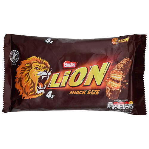Lion 4 Pack 120g Product Image Front shot 01