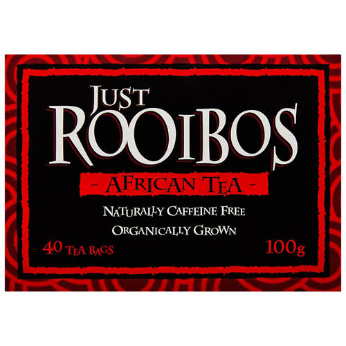 Front shot 2, Organic Rooibos Tea Bags 40 Pack 100g
