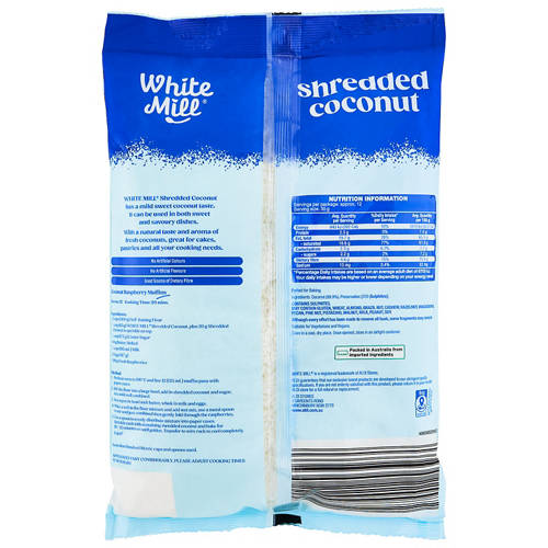 Front shot 2, Shredded Coconut 375g