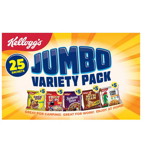 Front shot 4, Jumbo Variety Cereal Pack 25 Pack