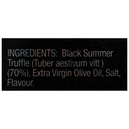 Ingredients 1, Carpaccio Sliced Truffle 25g