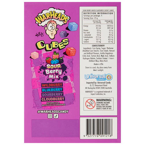Front shot 3, Warheads Mixed Case Theatre Box Warehead Galactic