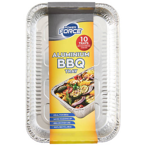 Front shot 3, BBQ Tray 10 Pack