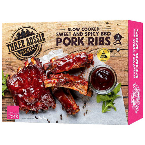Pork Ribs BBQ Sweet and Spicy