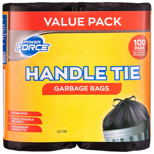 Front shot 2, Bulk Garbage Bags 100 Pack