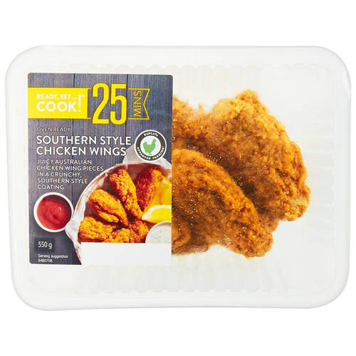 Southern Style RSPCA Approved Chicken Wings 550g