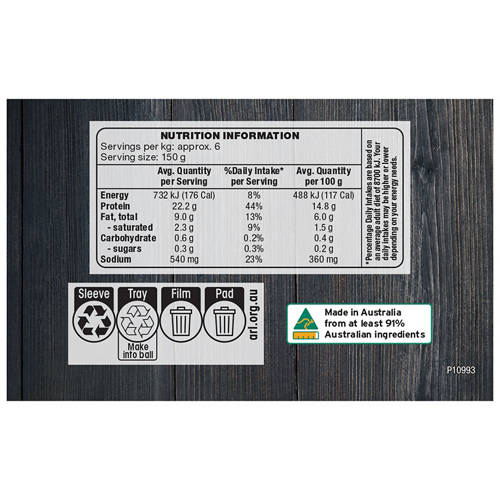 Nutrients 1, Mediterranean Style Boneless RSPCA Approved Chicken Roast per kg