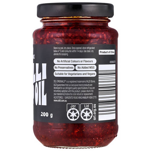 Front shot 2, Chilli Crisp Oil 200g