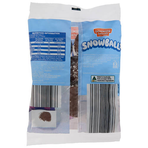 Front shot 2, Snowballs 8 Pack 200g