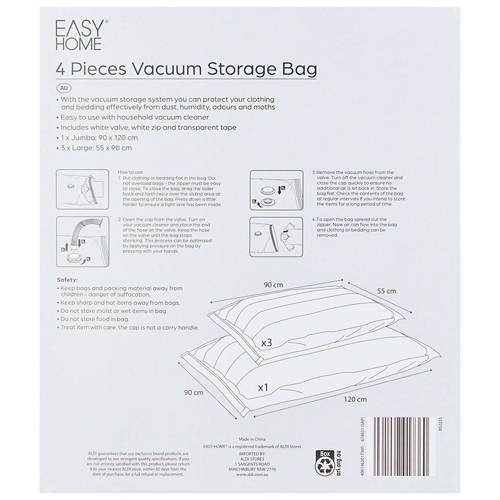 Front shot 2, Vacuum Storage Bags or Vacuum Hanging Garment Bags