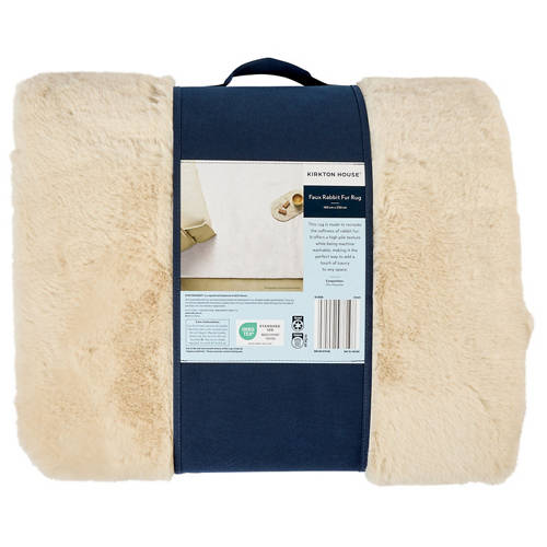 Front shot 2, Faux Rabbit Fur Rug
