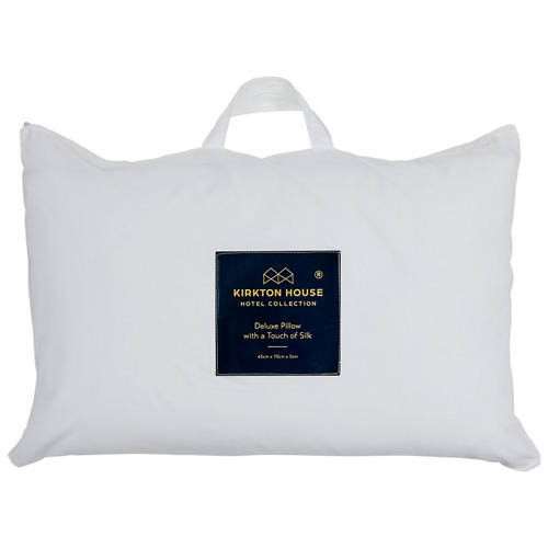 Front shot 2, Deluxe Pillow with a Touch of Silk
